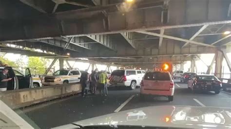 accident on gwb today|george washington bridge